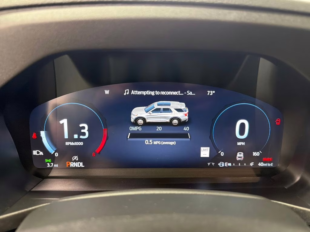 2026 STAR WHITE TRI-COAT Ford Explorer Active RWD SUV