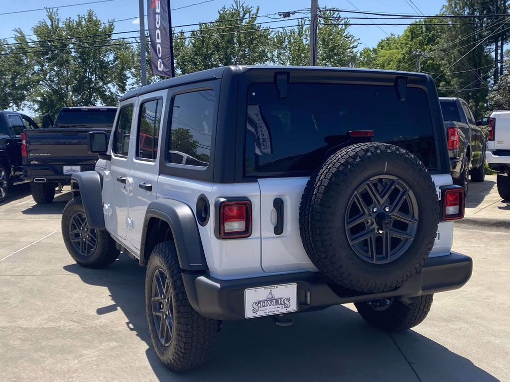 2026 Bright White Clearcoat Jeep Wrangler Sport S 4X4 SUV