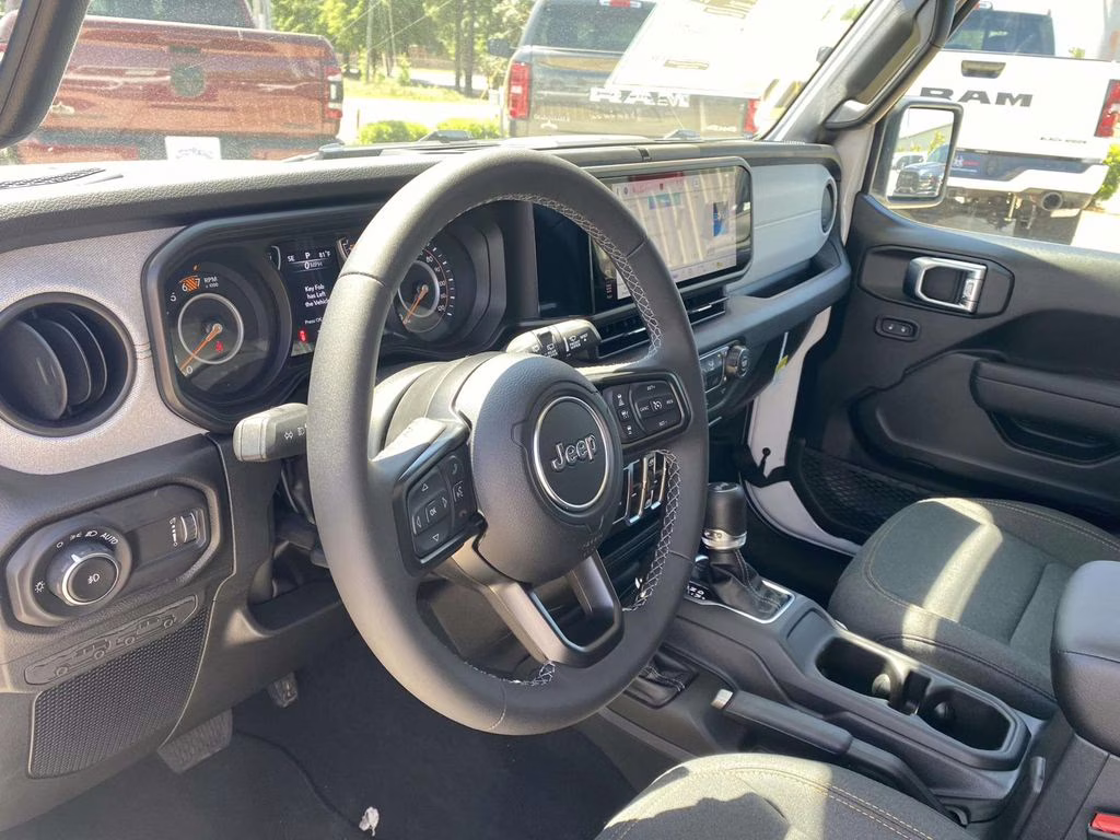 2026 Bright White Clearcoat Jeep Wrangler Sport S 4X4 SUV