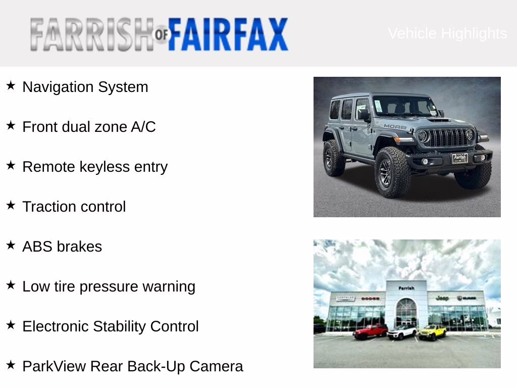 2026 Anvil Clear Coat Jeep Wrangler 392 Moab 4X4 SUV