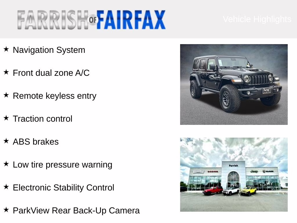 2026 Black Clearcoat Jeep Wrangler 392 Moab 4X4 SUV