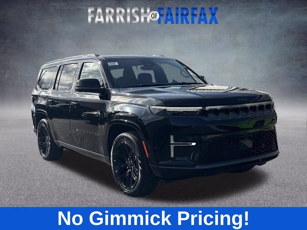 2026 High Gloss Black Jeep Grand Wagoneer Limited 4X4 SUV