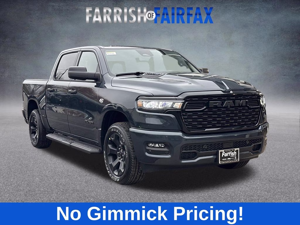 2026 Forged Blue Metallic Ram 1500 Express 4X4 Truck