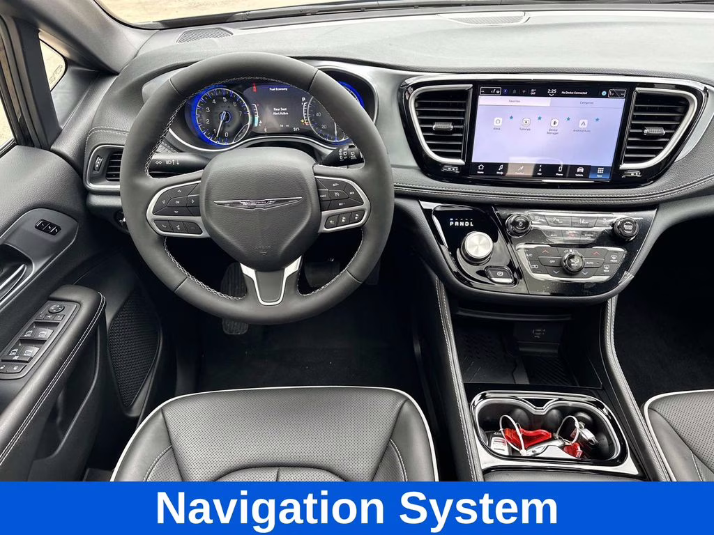 2026 Diamond Black Crystal Pearlcoat Chrysler Pacifica Limited AWD Van