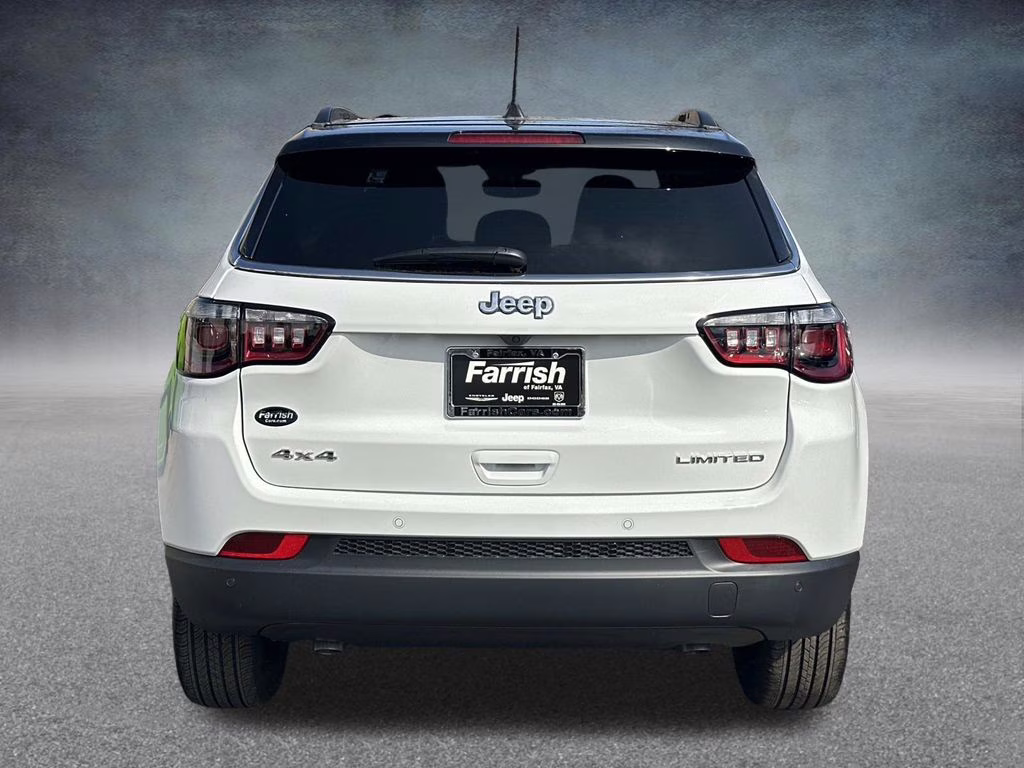 2026 Bright White Clearcoat Jeep Compass Limited 4X4 SUV
