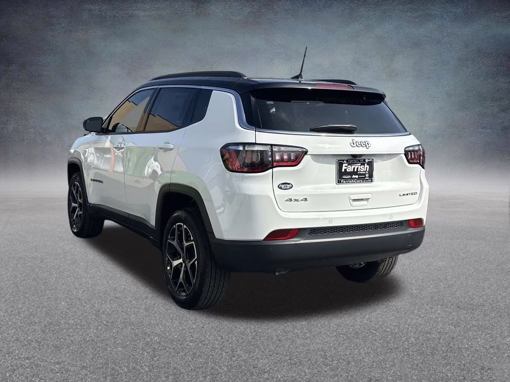 2026 Bright White Clearcoat Jeep Compass Limited 4X4 SUV