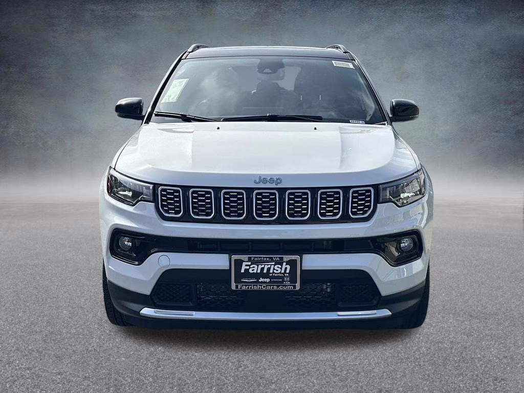 2026 Bright White Clearcoat Jeep Compass Limited 4X4 SUV