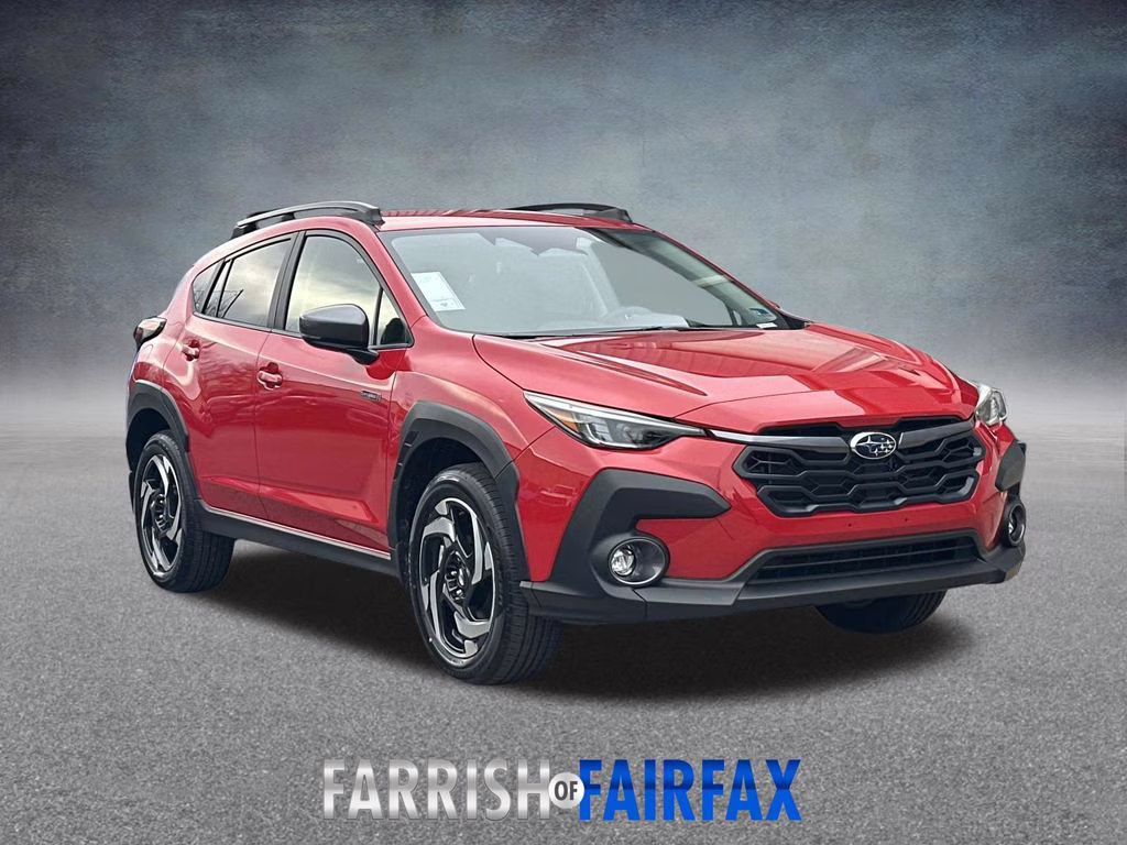 2026 Pure Red Subaru Crosstrek Hybrid Limited AWD SUV