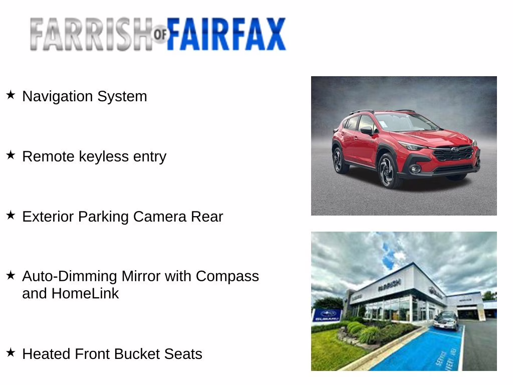 2026 Pure Red Subaru Crosstrek Hybrid Limited AWD SUV