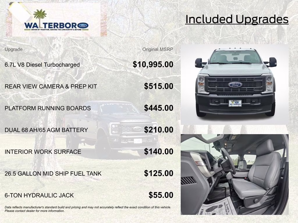 2026 Oxford White Ford Super Duty F-450 DRW XL RWD Chassis