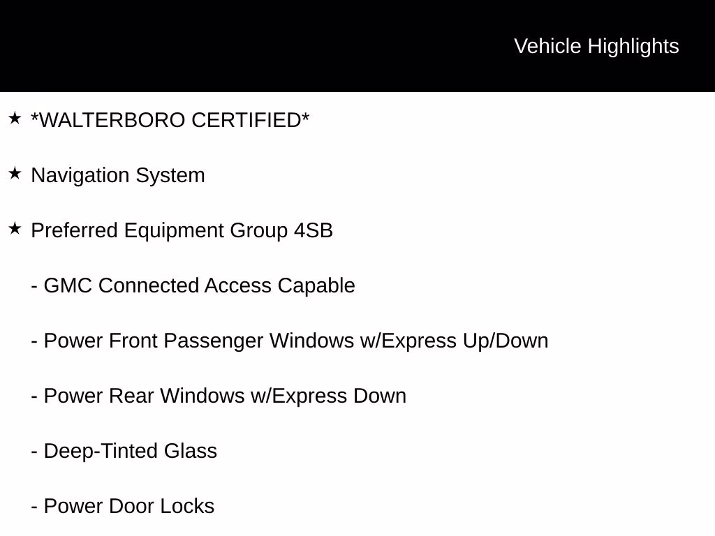 2023 Summit White GMC Sierra 1500 AT4 4X4 Truck