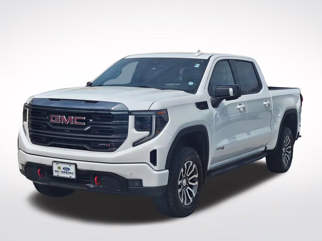 2023 Summit White GMC Sierra 1500 AT4 4X4 Truck