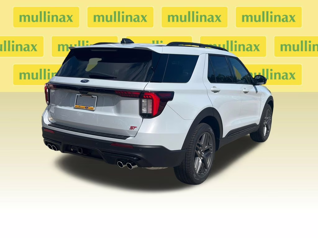 2026 White Metallic Ford Explorer ST 4X4 SUV