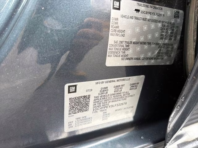 2020 Shadow Gray Metallic Chevrolet Silverado 2500HD LTZ 4X4 Truck