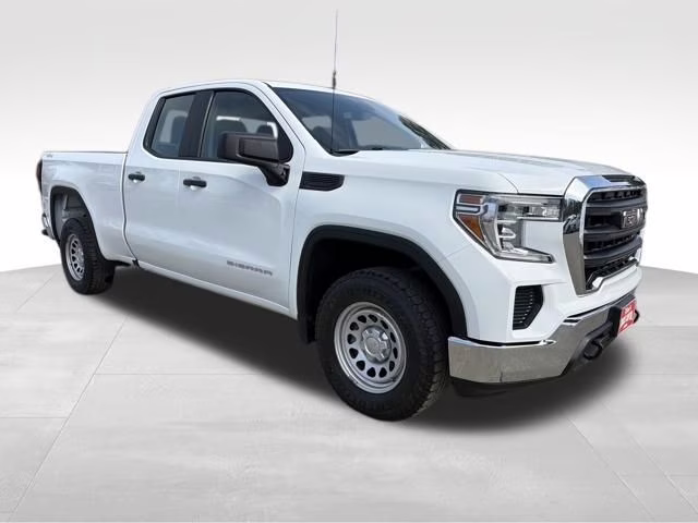 2021 Summit White GMC Sierra 1500 Base 4X4 Truck