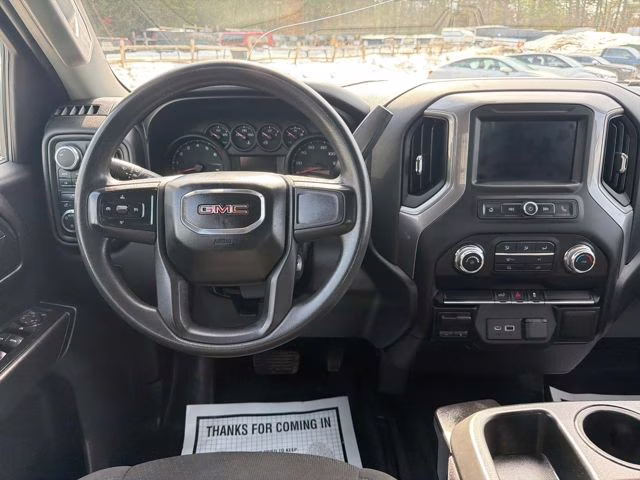 2021 Summit White GMC Sierra 1500 Base 4X4 Truck