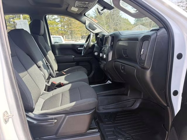 2021 Summit White GMC Sierra 1500 Base 4X4 Truck