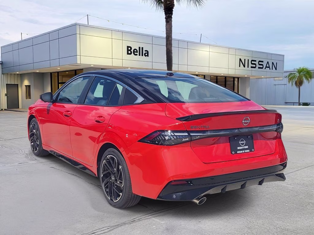 2026 Energetic Ember/Super Blk Nissan Sentra SR FWD Sedan
