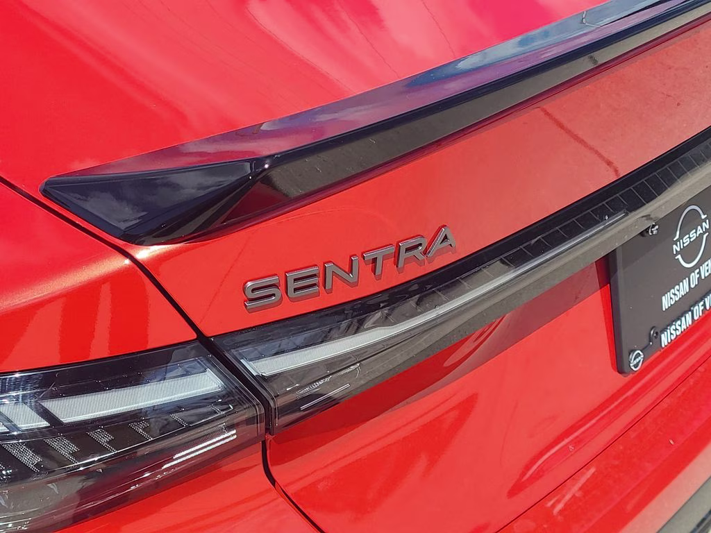 2026 Energetic Ember/Super Blk Nissan Sentra SR FWD Sedan