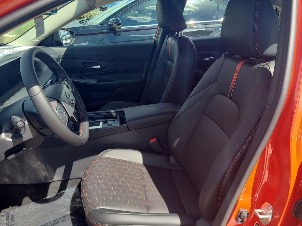 2026 Energetic Ember/Super Blk Nissan Sentra SR FWD Sedan