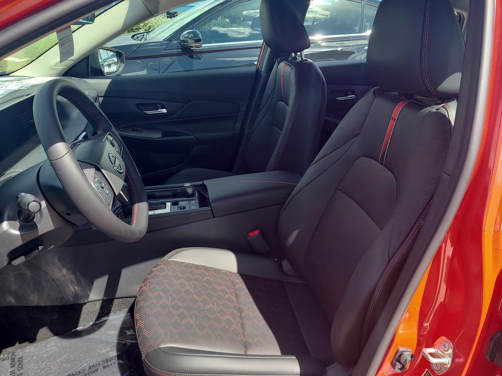2026 Energetic Ember/Super Blk Nissan Sentra SR FWD Sedan