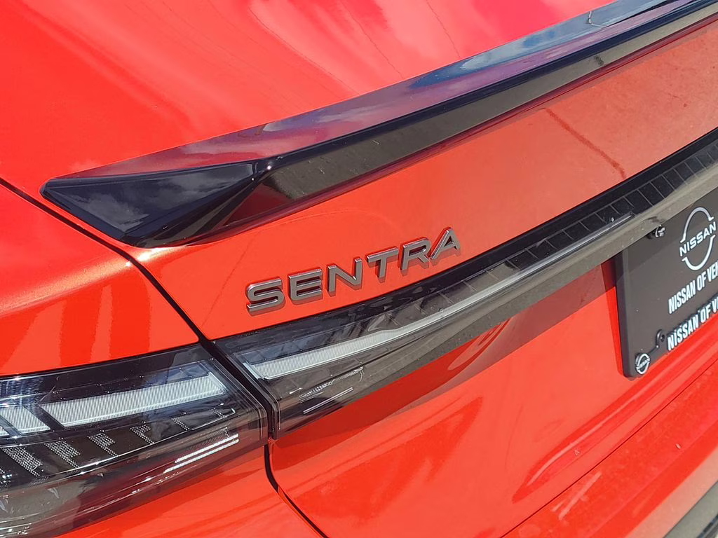 2026 Energetic Ember/Super Blk Nissan Sentra SR FWD Sedan