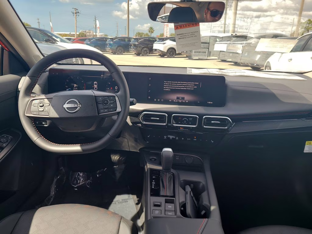 2026 Energetic Ember/Super Blk Nissan Sentra SR FWD Sedan
