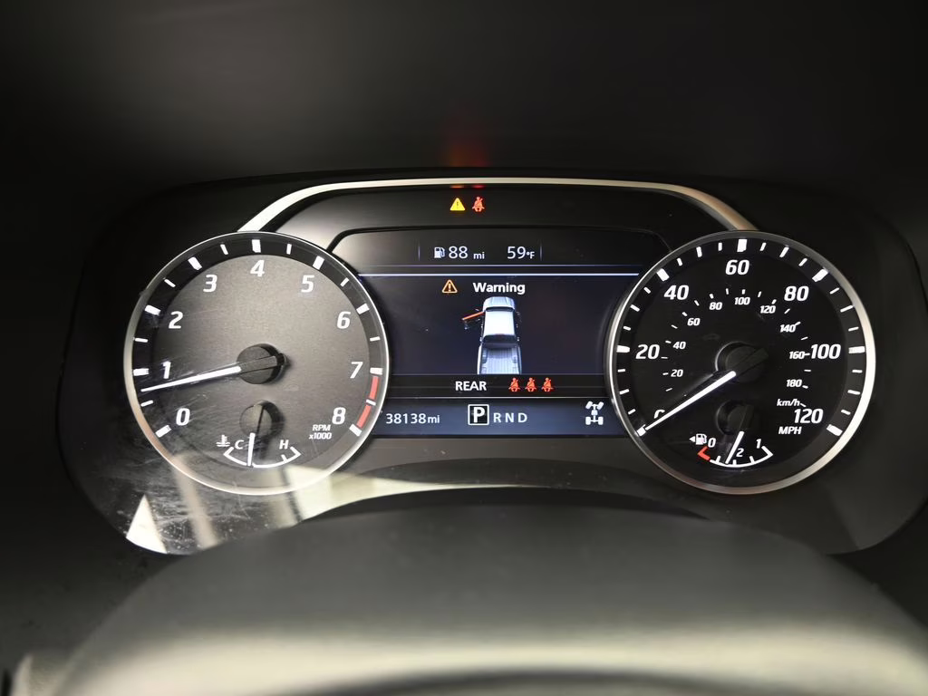 2024 Glacier White Nissan Frontier SV 4X4 Truck