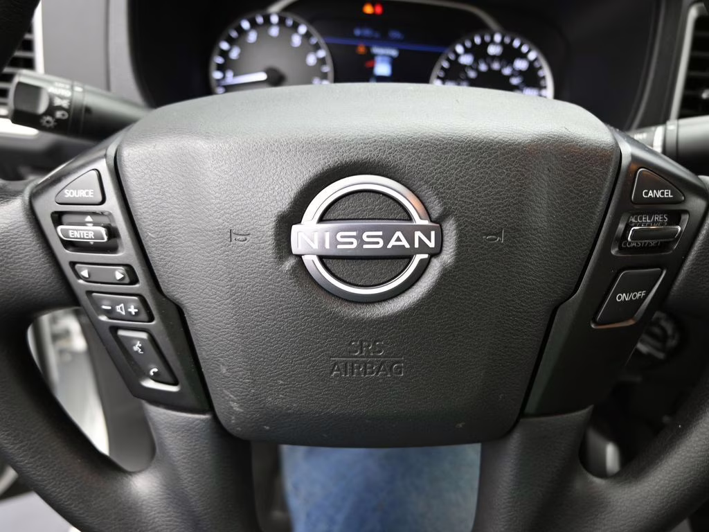 2024 Glacier White Nissan Frontier SV 4X4 Truck