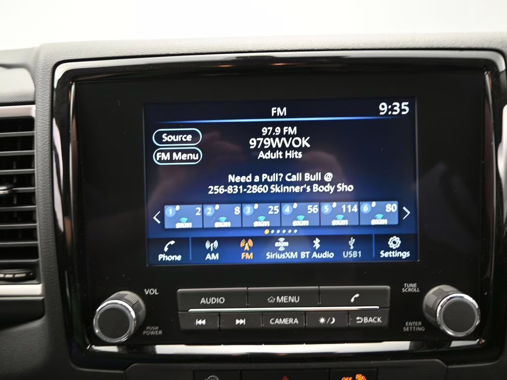 2024 Glacier White Nissan Frontier SV 4X4 Truck