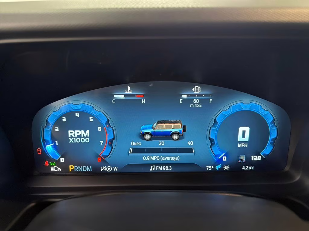 2026 SHADOW BLACK Ford Bronco Badlands 4X4 SUV