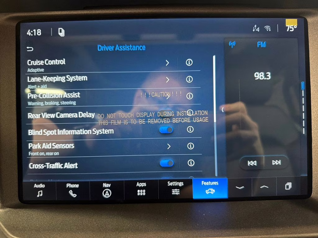 2026 SHADOW BLACK Ford Bronco Badlands 4X4 SUV