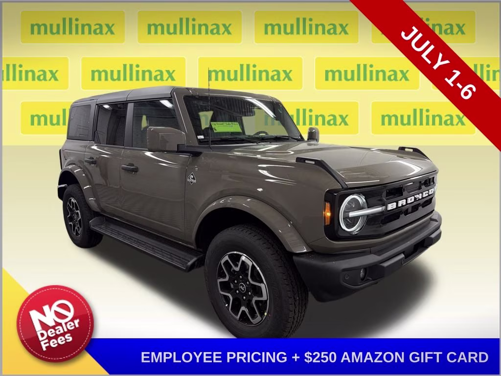 2026 MARSH GRAY Ford Bronco Outer Banks 4X4 SUV