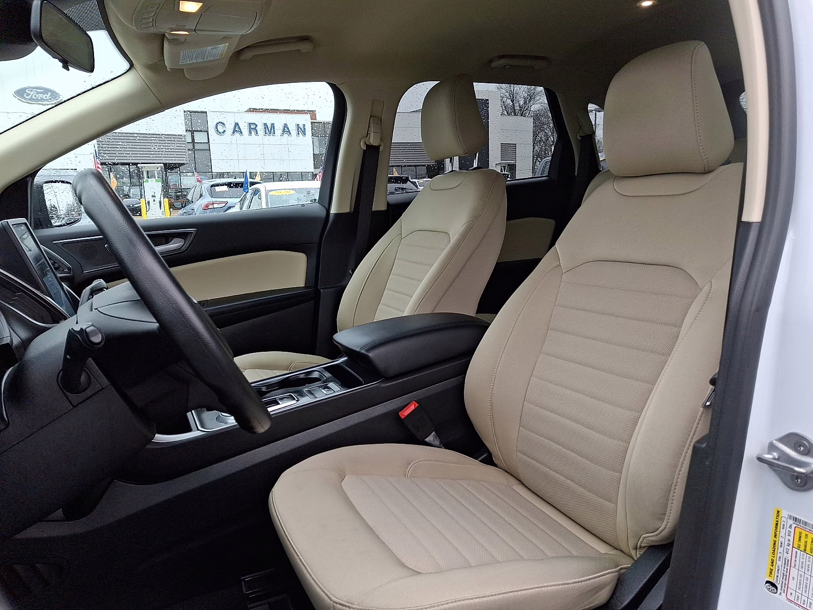 2022 Oxford White - YZ Ford Edge SE AWD