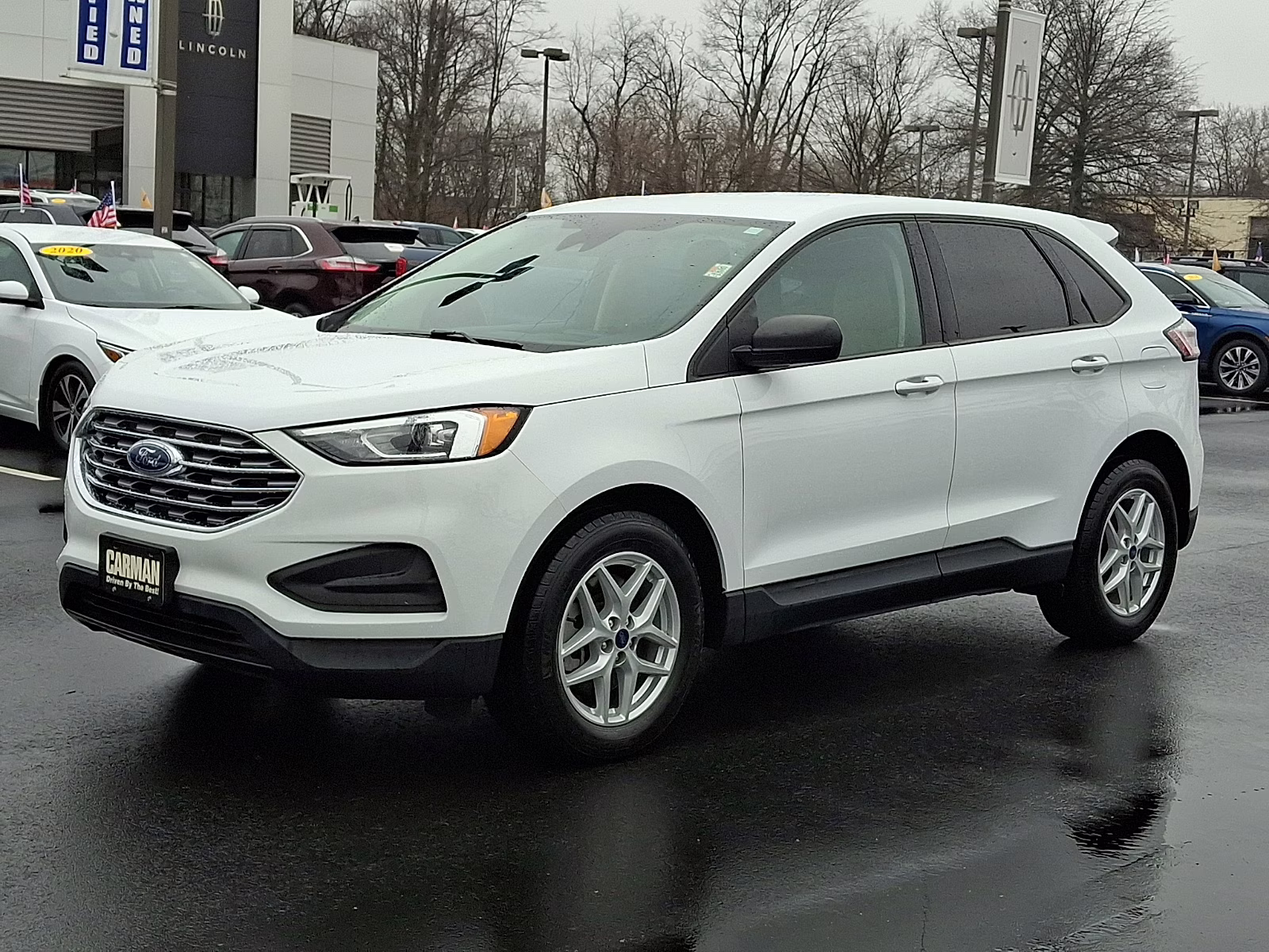 2022 Oxford White - YZ Ford Edge SE AWD