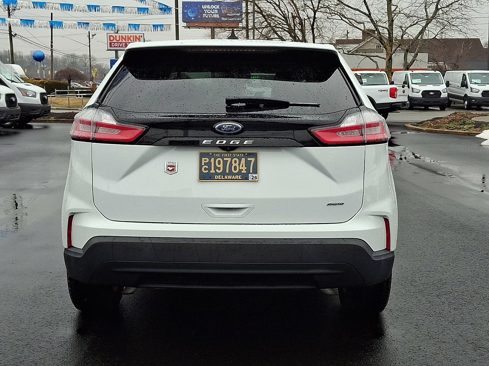 2022 Oxford White - YZ Ford Edge SE AWD