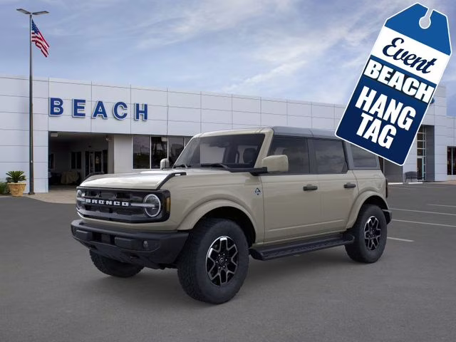 2026 Beige Ford Bronco Outer Banks 4X4 SUV