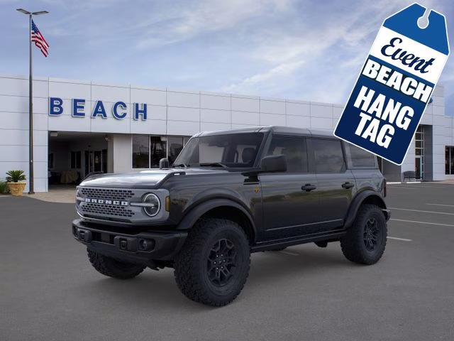 2026 Shadow Black Ford Bronco Badlands 4X4 SUV