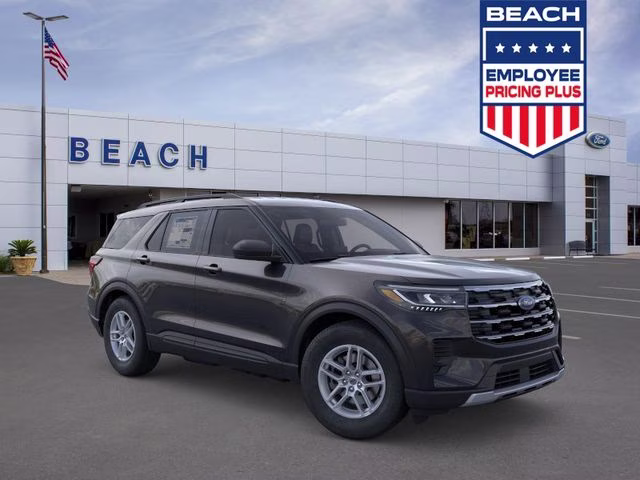 2026 Agate Black Metallic Ford Explorer Active 4X4 SUV