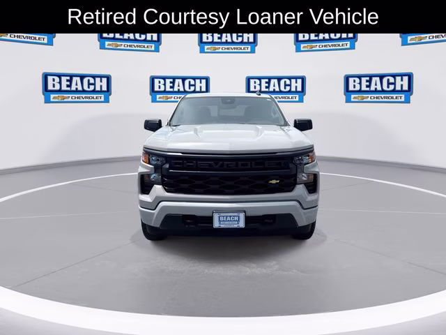 2026 White Sands Chevrolet Silverado 1500 Custom 4X4 Truck