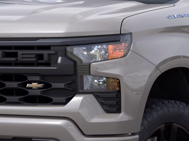 2026 White Sands Chevrolet Silverado 1500 Custom 4X4 Truck