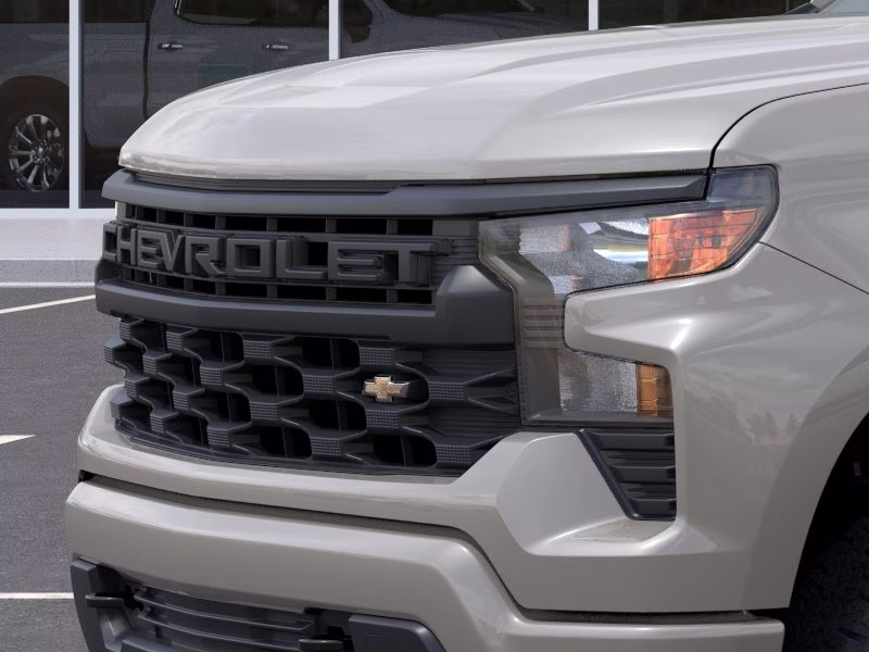 2026 White Sands Chevrolet Silverado 1500 Custom 4X4 Truck