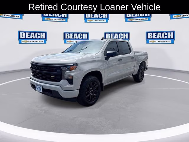 2026 White Sands Chevrolet Silverado 1500 Custom 4X4 Truck