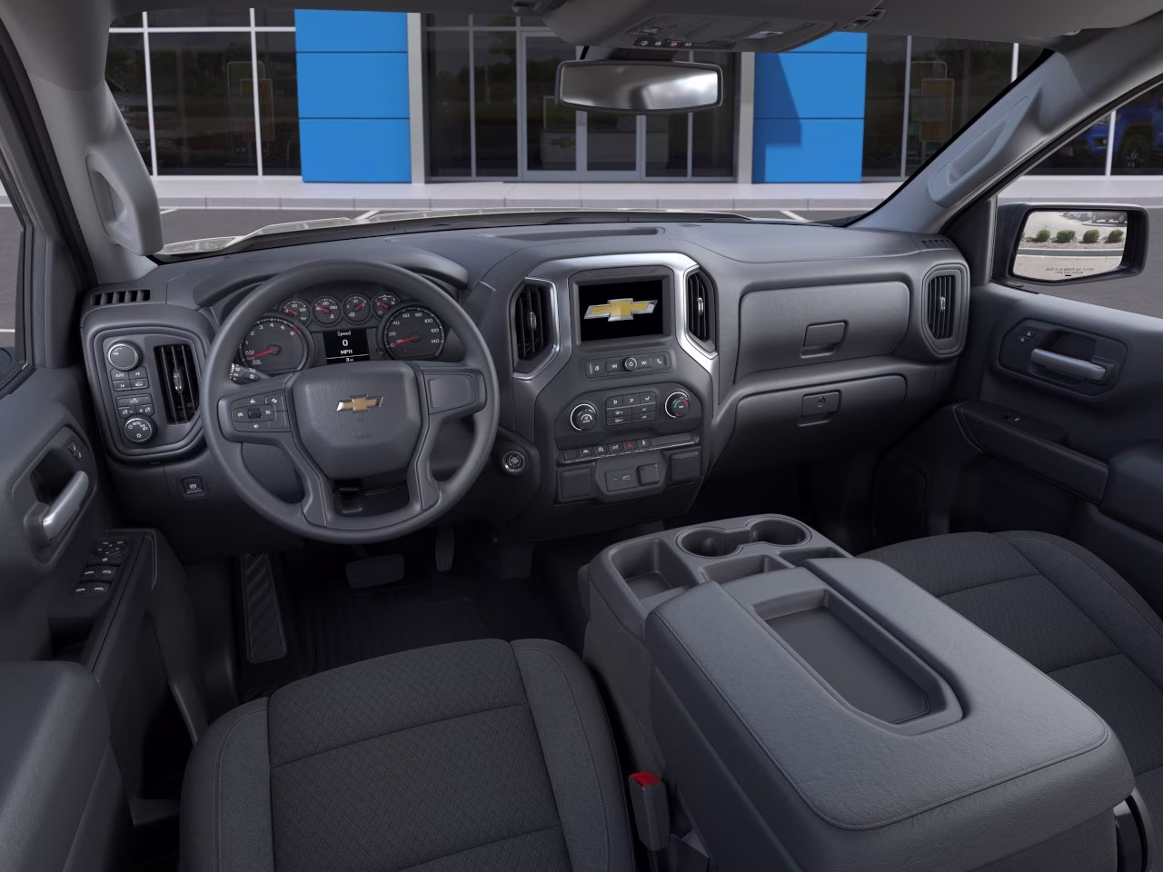 2026 White Sands Chevrolet Silverado 1500 Custom 4X4 Truck
