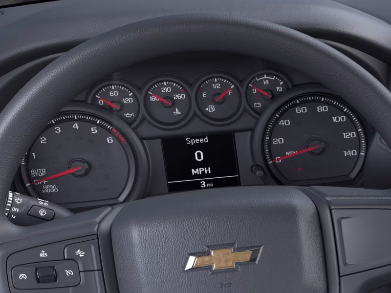 2026 White Sands Chevrolet Silverado 1500 Custom 4X4 Truck