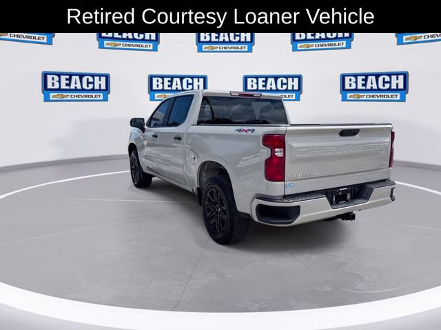 2026 White Sands Chevrolet Silverado 1500 Custom 4X4 Truck