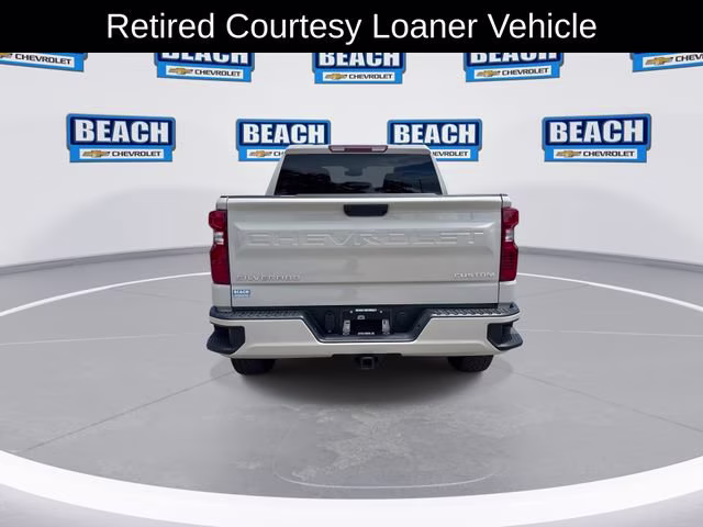2026 White Sands Chevrolet Silverado 1500 Custom 4X4 Truck