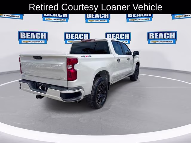 2026 White Sands Chevrolet Silverado 1500 Custom 4X4 Truck