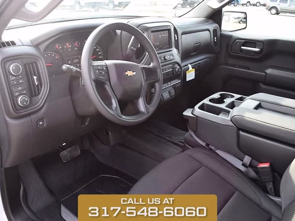 2026 Summit White Chevrolet Silverado 1500 WT 4X4 Truck
