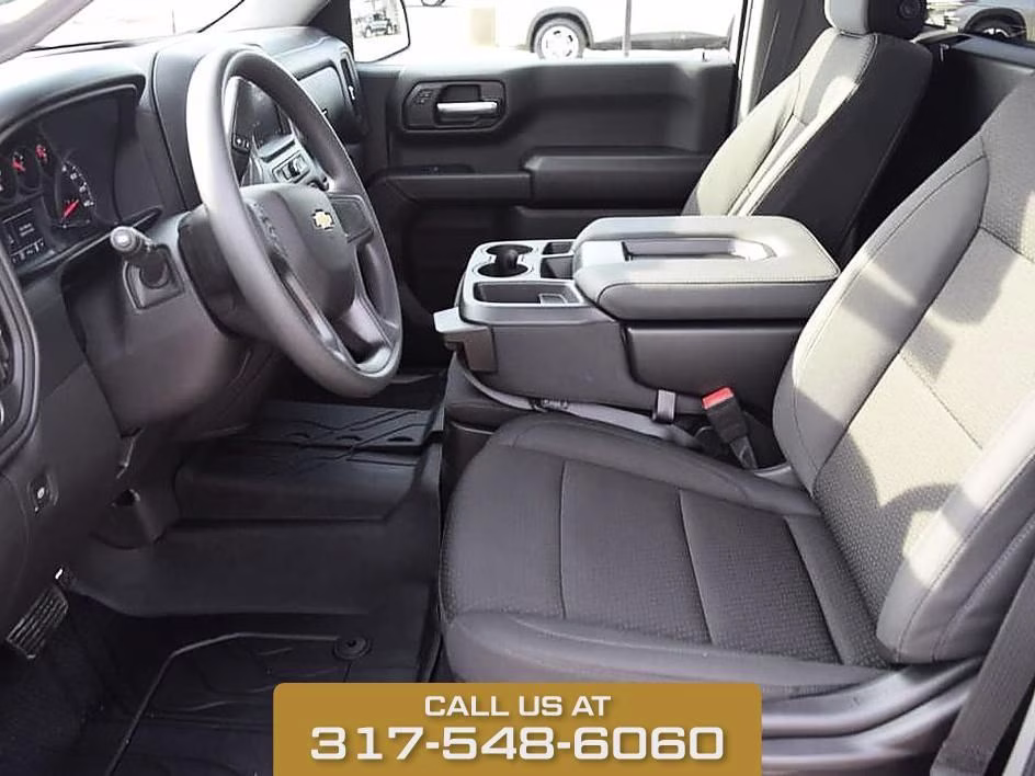 2026 Summit White Chevrolet Silverado 1500 WT 4X4 Truck